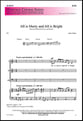 All Is Merry and All Is Bright Three-Part Mixed choral sheet music cover